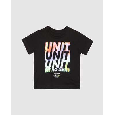 Unit Kids Vivid Tee - Black