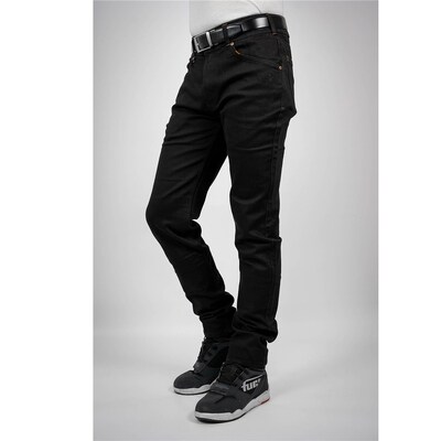 Bull-It 24 Mens Trojan Slim Short AA Jeans - Black