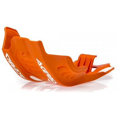 ACERBIS SKID PLATE EXCF 450 500 20-23 ORANGE/WHITE