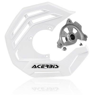 ACERBIS X-FUTURE DISC COVER KIT WHITE YAMAHA YZF 14-25