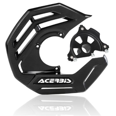 ACERBIS X-FUTURE DISC COVER BLK KIT BLACK SHERCO 19-24