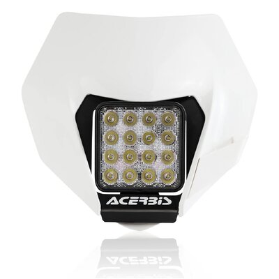 ACERBIS HEADLIGHT VSL UNIVERSAL FIT WHITE