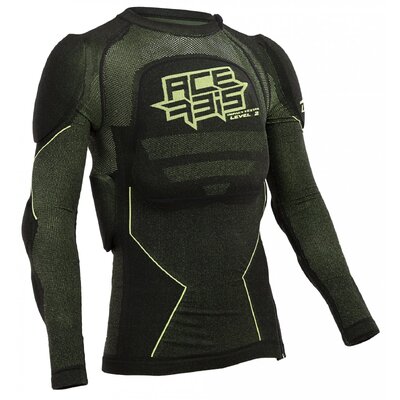 Acerbis X-Fit Future Level 2 Armour - Black/Yellow