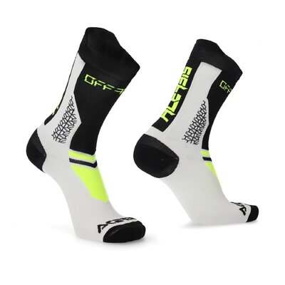 Acerbis MTB Socks - White/Yellow