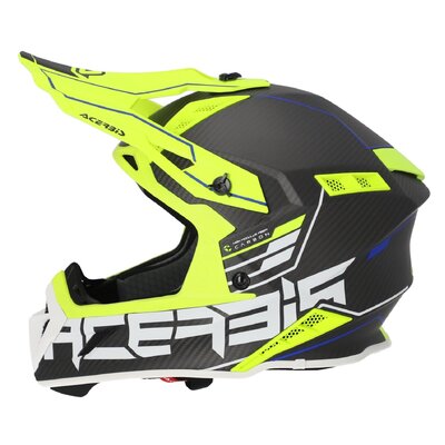 ACERBIS HELMET STEEL CARBON 22-06 YELLOW XS