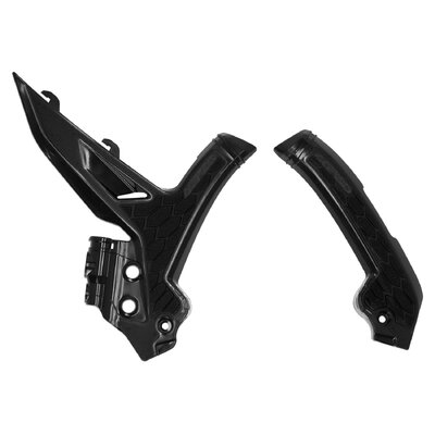 ACERBIS X-GRIP FRAME GUARDS KTM SX SXF 23-25 EXC EXCF 24-25 BLACK