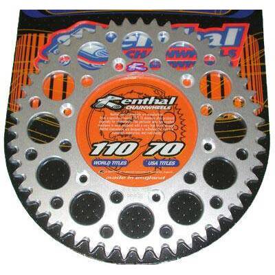 Renthal MX Front Sprocket - Yellow - 12 