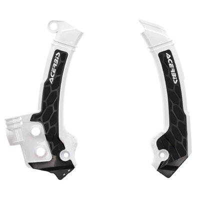 ACERBIS X-GRIP FRAME GUARDS TC FC 23-25 TE FE 24-25 WHITE BLACK