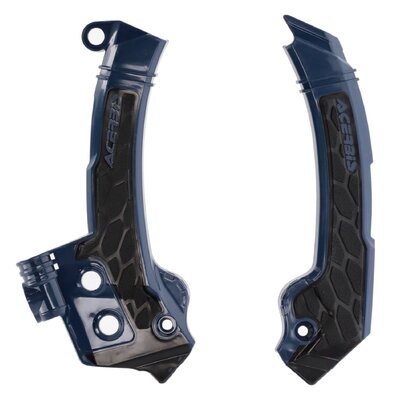 ACERBIS X-GRIP FRAME GUARDS TC FC 23-25 TE FE 24-25 BLUE BLACK