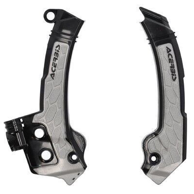 ACERBIS X-GRIP FRAME GUARDS TC FC 23-25 TE FE 24-25 BLACK GREY