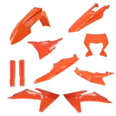 iPLASTIX PLASTIC KIT KTM EXC EXCF 24-25 ORANGE