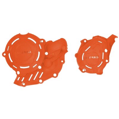 ACERBIS X-POWER ENGINE PROTECTORS SXF FC 450 23-25 EXCF FE 450 500 501 24-25 ORANGE