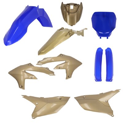 ACERBIS PLASTIC KIT YZF 250 24 450 23-24 BLUE GOLD