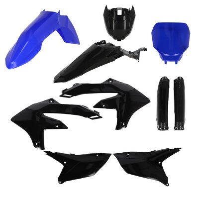 ACERBIS PLASTIC KIT YZF 250 24-25 450 23-25 BLUE BLACK