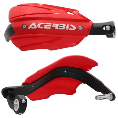 ACERBIS HANDGUARDS ENDURANCE-X RED/WHITE