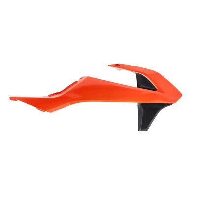 ACERBIS RADIATOR SHROUDS KTM SX 50 16-23 ORANGE BLACK