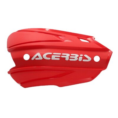 ACERBIS HANDGUARDS ENDURANCE-X SPOILERS RED WHITE