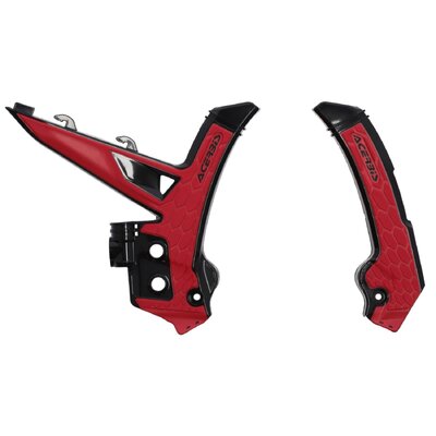 ACERBIS X-GRIP FRAME GUARDS GAS GAS MC EC 24-25 BLK-RED