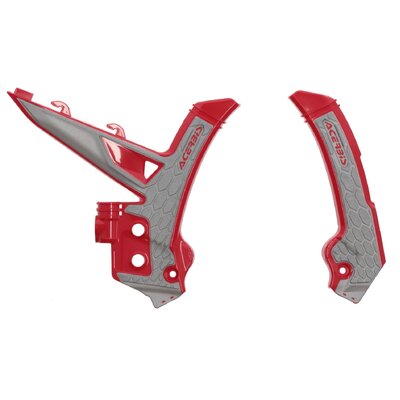 ACERBIS X-GRIP FRAME GUARDS GAS GAS MC EC 24-25 RED-GREY