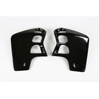 UFO Radiator Shrouds - Honda CR500 89-01 - Black