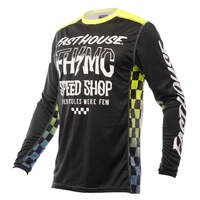 Fasthouse Youth Grindhouse Brute Jersey - Black/Yellow