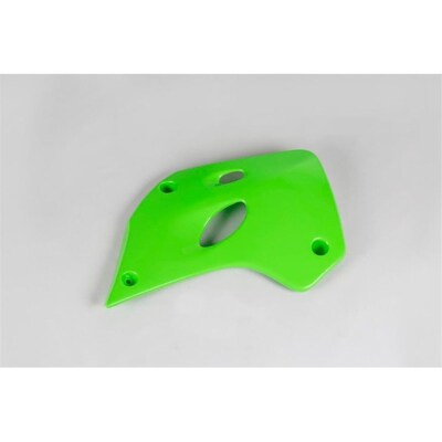 UFO Radiator Shrouds - Kawasaki  Kx80 91-97 - Green