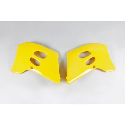 UFO Radiator Shrouds - Suzuki RM125/250 93-95 - Yellow