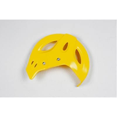 UFO Front Disc Cover - Suzuki RM125/250 92-95 - Yellow