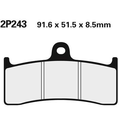 BRAKE PADS 2P243 ST SINT