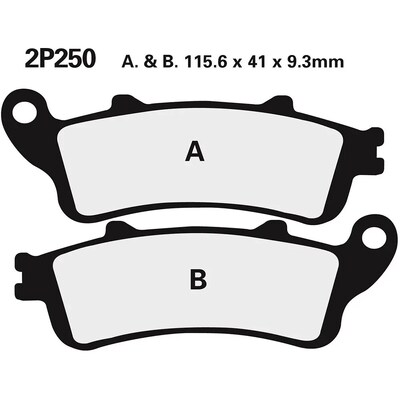 BRAKE PADS 2P-250 NS