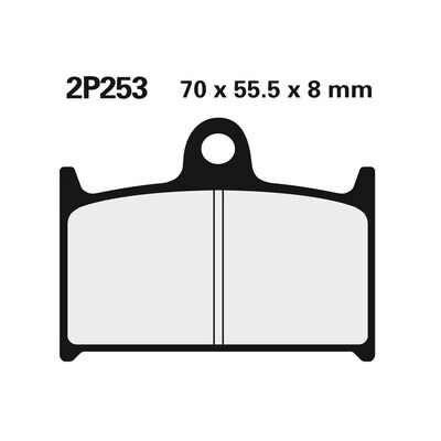 NISSIN BRAKE PADS 2P-253 NS