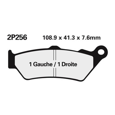 BRAKE PADS 2P-256 NS