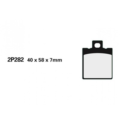 BRAKE PADS 2P-282 NS