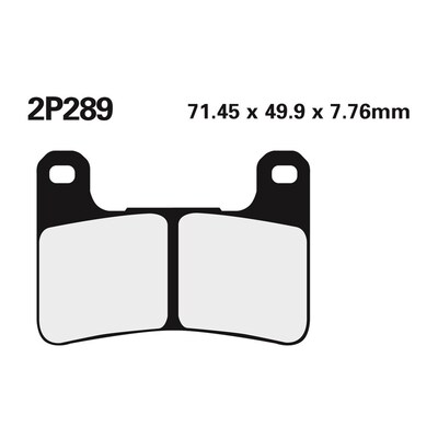 BRAKE PADS 2P-289 ST SINT