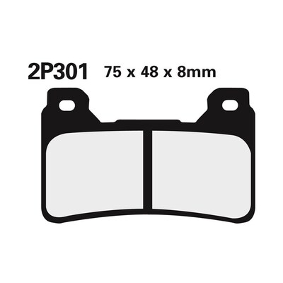 BRAKE PADS 2P-301 ST SINT