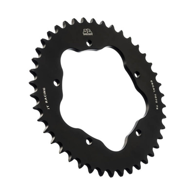 Jt Rear Alloy Sprocket - Black - 45T 525P - 750B Adaptor Required