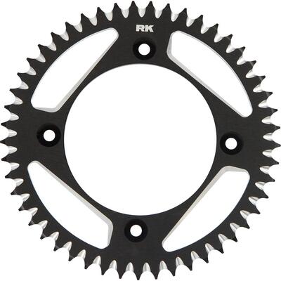 Rk Alloy Racing Sprocket - 49T 420P - Black