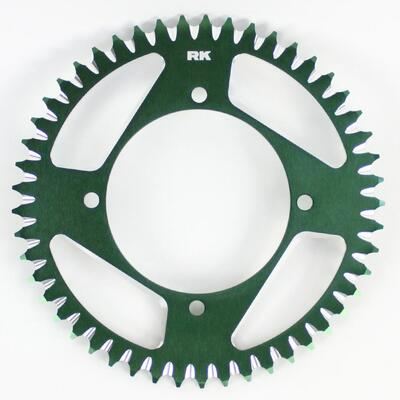 Rk Alloy Racing Sprocket - 49T 420P - Green