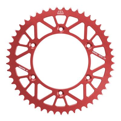 Jt Alloy Racelite Sprocket - 48T 520P - Red