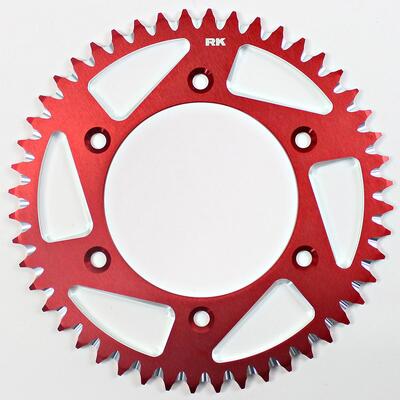 Rk Alloy Racing Sprocket - 50T 520P - Red