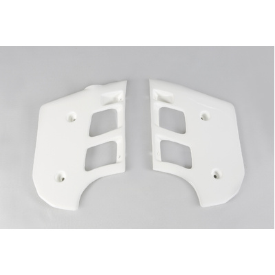 UFO Radiator Shrouds - KTM125/250/500 90-92 - White