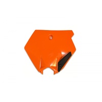 UFO KTM Front Number Plate 85SX 2004-2012 - Orange