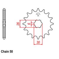 Front Sprocket Steel 17T 530