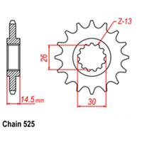 Front Sprocket Steel 15T 525