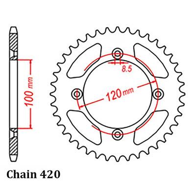 RR SPR STEEL 47T 420P