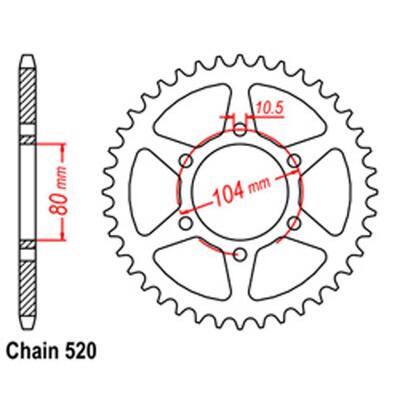 RR SPR STEEL 46T 520P