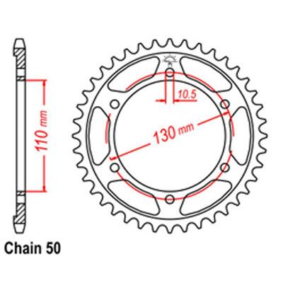 RR SPR STEEL 45T 530P