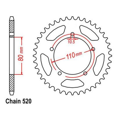 RR SPR STEEL 38T 520P