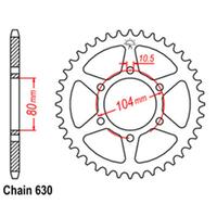 Rear Sprocket Steel 33T 630