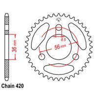 Link Rear Sprocket - Suzuki - 420 - Steel - 28